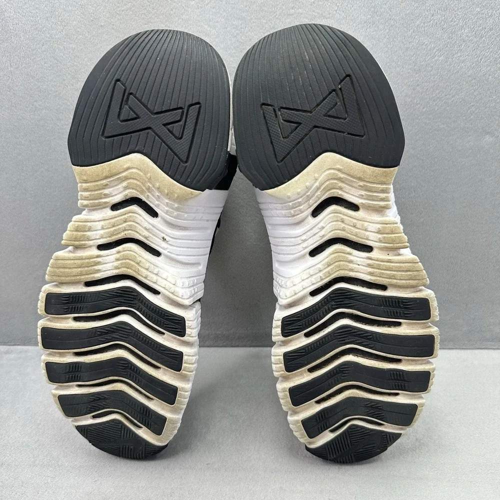 Womens Size 8 Nike Free Metcon 4 Shoes Black White Training Athletic Gym Sneaker